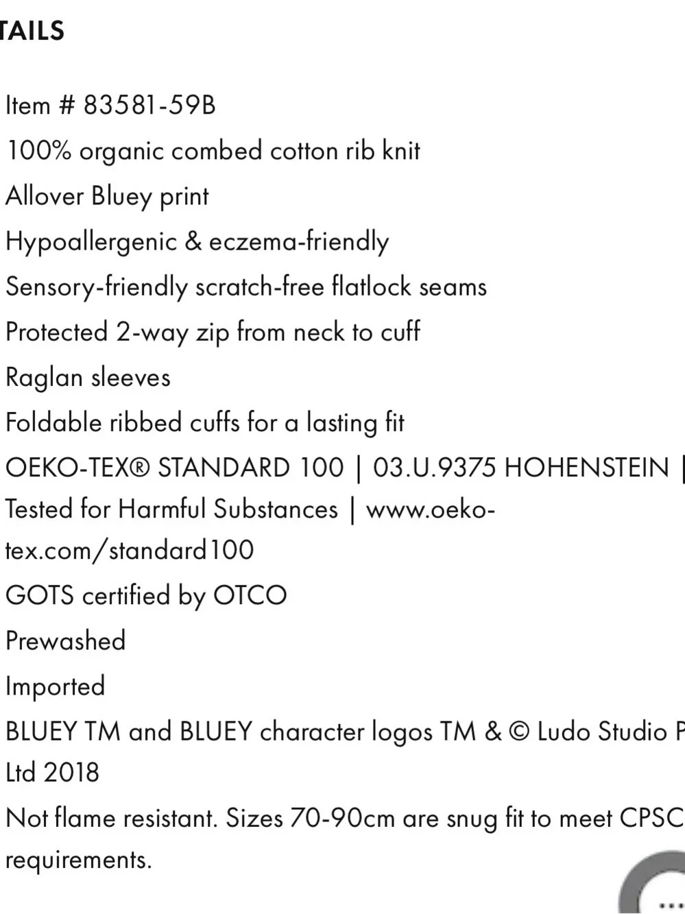 Hanna Andersson Green Fleece Character-Print One-Piece Bluey